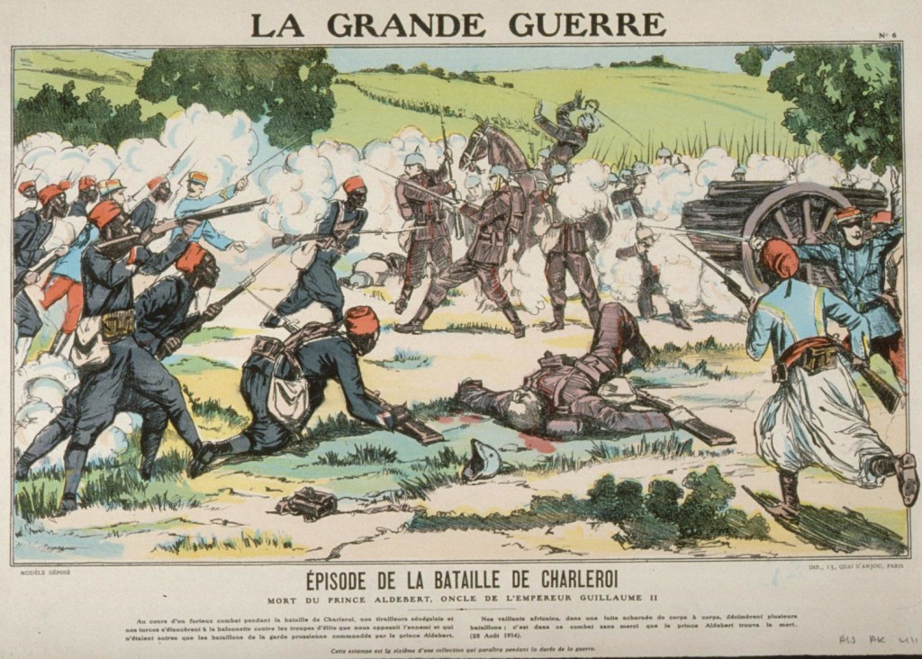 1914-08-21 franske kolonialtropper