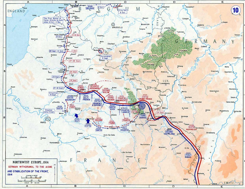 1914-09-02 Vestfronten ved indgangen til september