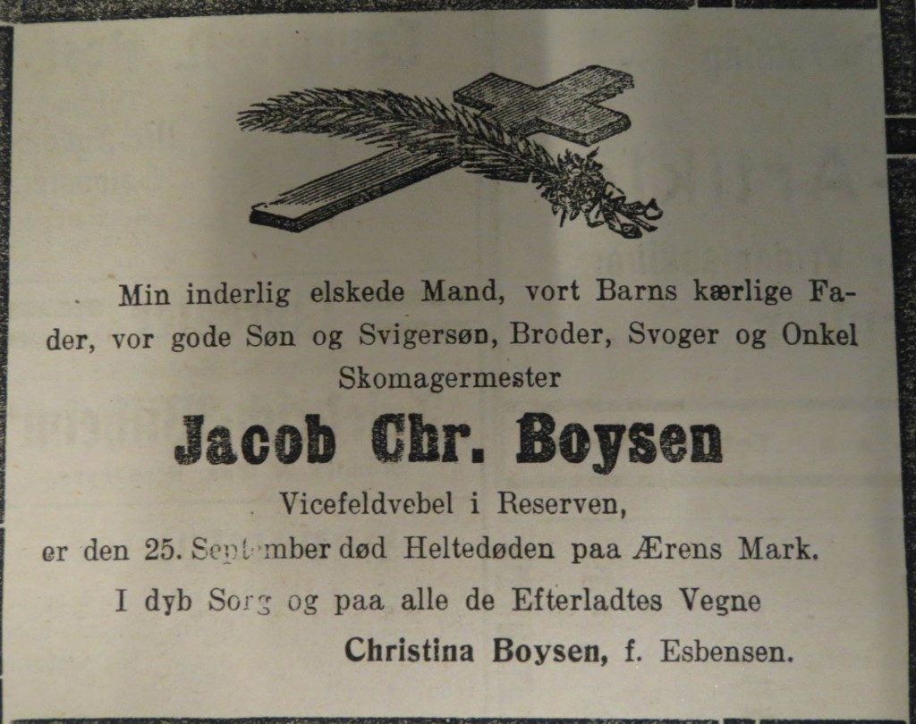 1914-10-5 - dødsannonce Boysen web