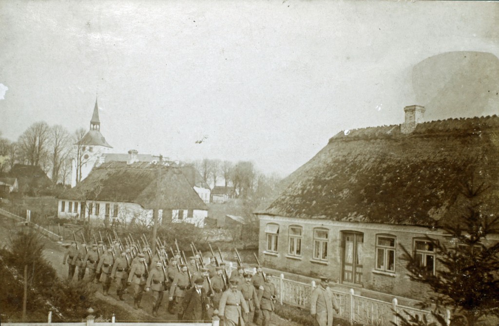 1914-08 Landsstormmænd i Lysabild