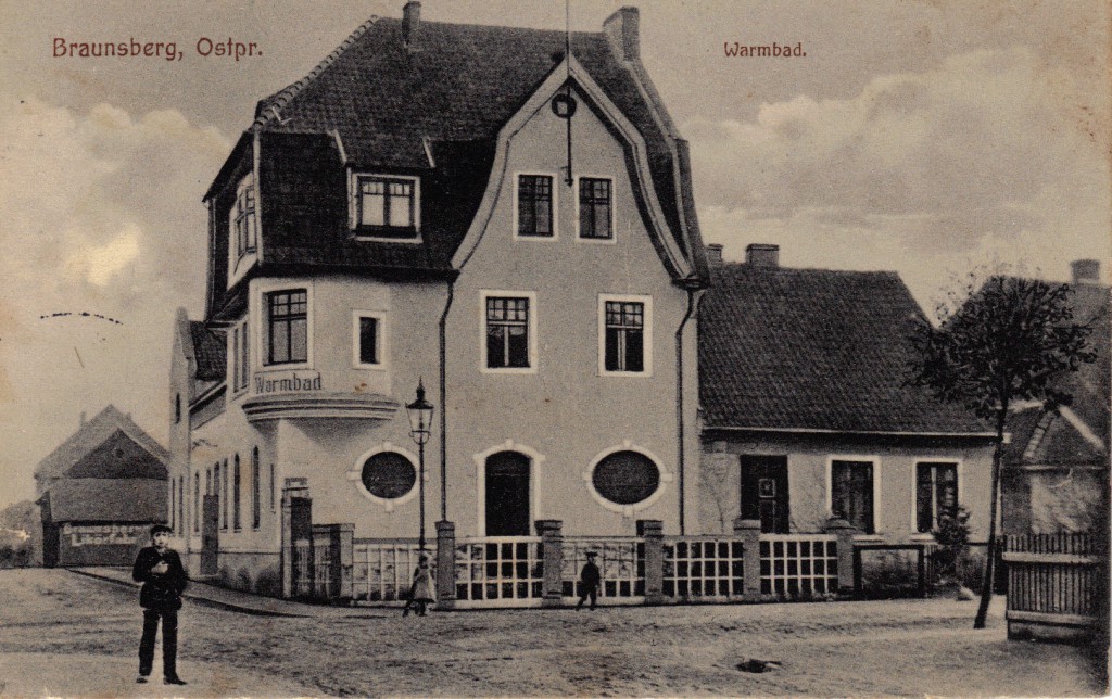 1914-11-09 -LIR84 Otto Theodor Wagner - Braunsberg Ostpr. forside