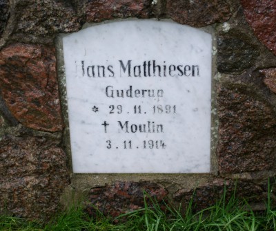 Mindesten, Egen Kirkegård