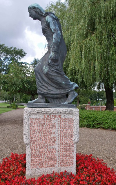Mindesten, Gram Kirkegård