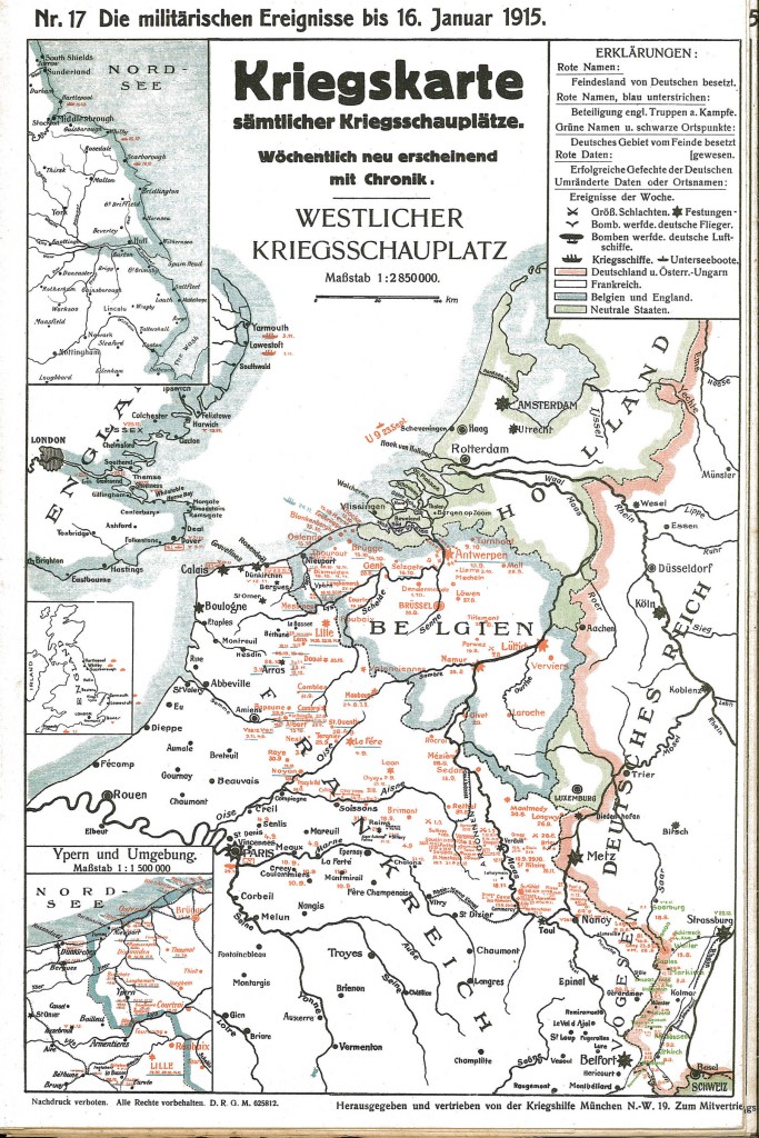 Krigskort 1915-01-10til16