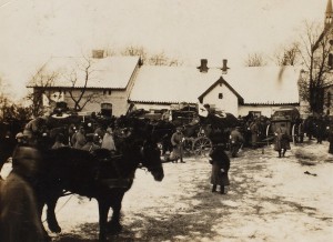Reserve-Sanitäts-Kompanie Nr. 60 i Bialla, Østpreussen 1915.