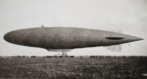 Parsefal-luftskibet PL25, Tønder. Tønder Zeppelin- og Garnisonsmuseum.