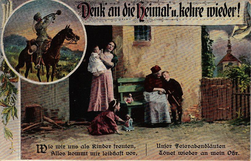 1915-08-10 LIR84 Otto Theodor Wagner - Denk an die Heimat u kehre wieder!