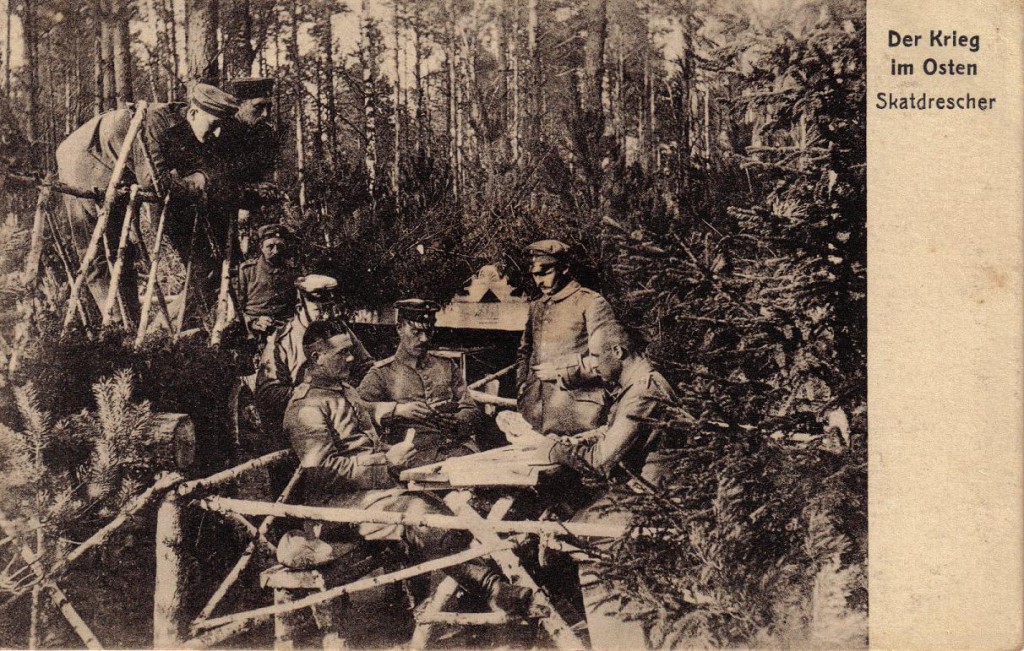 1915-08-18 LIR84 Otto Theodor Wagner - Der Krieg im Osten - Skatdrescher
