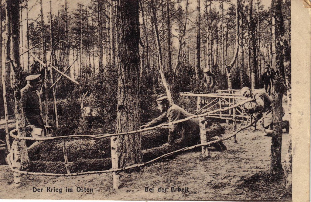 1915-08-20 LIR84 Otto Theodor Wagner - Der Krieg im Osten - Bei der Arbeit
