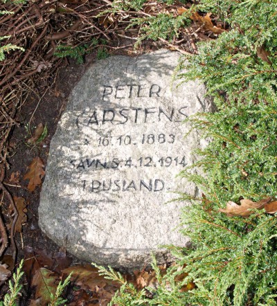 Mindesten, Frøslev over Peter Carstens