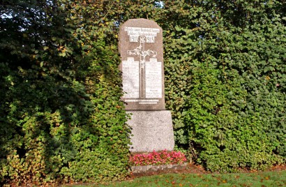 Mindesten, Bedsted Kirkegård