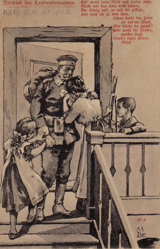1915-12-14 LIR84 Otto Theodor Wagner - Abschied des Landwehrmannes