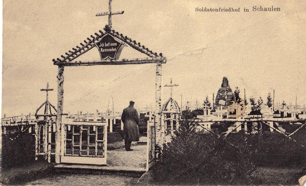 1915-12-15 LIR84 Otto Theodor Wagner - Soldatenfriedhof in Schaulen