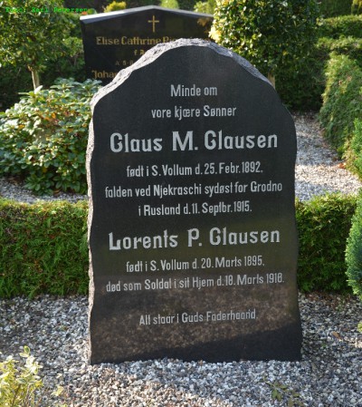 Gravsten, Brede Kirkegård