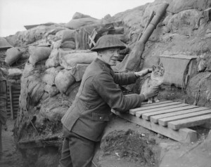 Redimentsmaskot Cambrin, France, February 6th, 1918